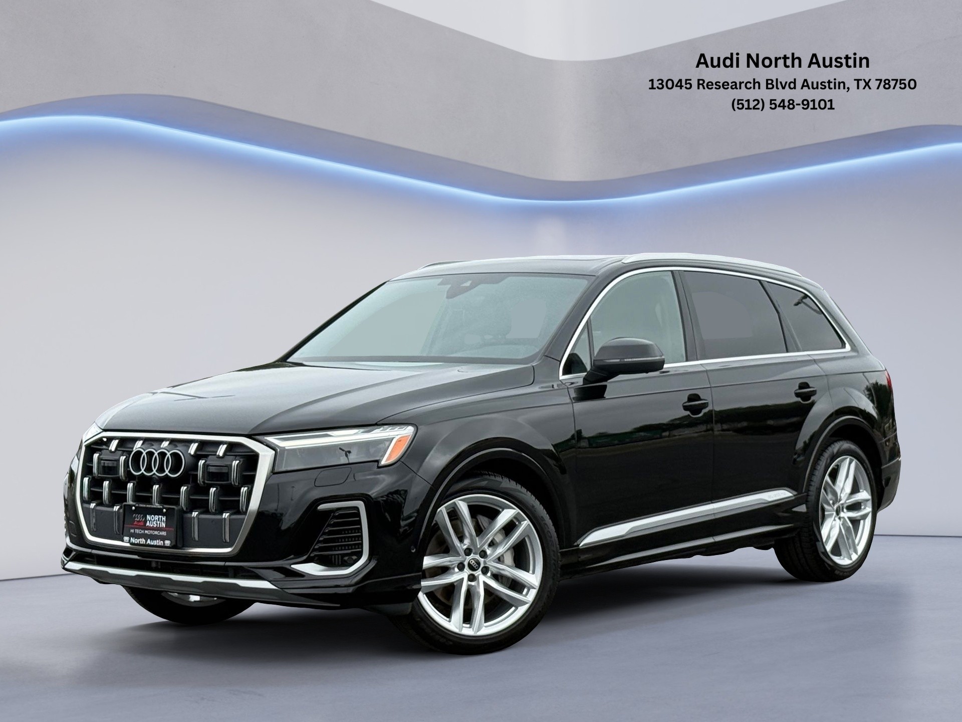 Mythos Black Metallic 2025 Audi Q7 SUV / Crossover All-Wheel Drive 8-Speed Automatic