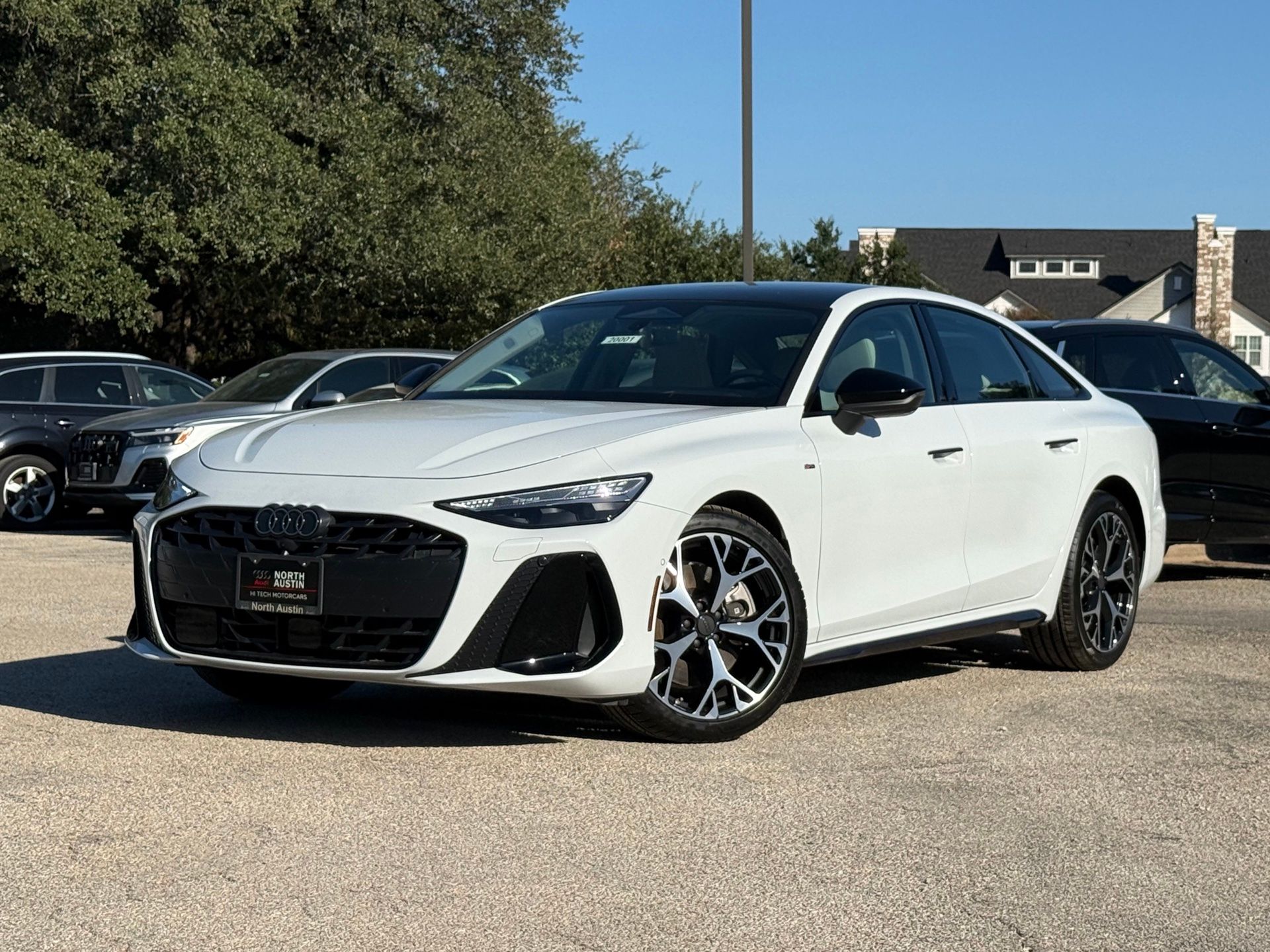 Glacier White Metallic 2026 Audi A6 Sedan All-Wheel Drive 7-Speed Automatic
