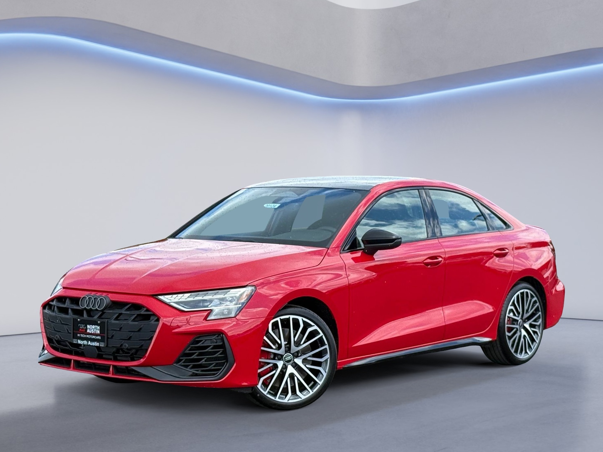 Progressive Red Metallic 2026 Audi S3 2.0T quattro Premium Sedan All-Wheel Drive 7-Speed Automatic