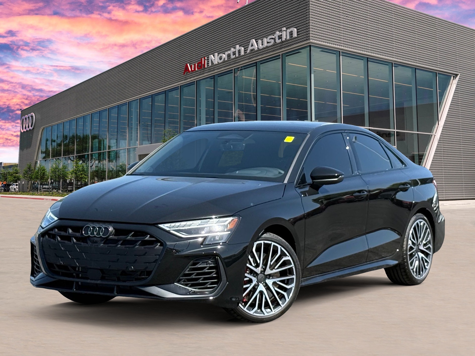 Mythos Black Metallic 2026 Audi S3 Sedan All-Wheel Drive 7-Speed Automatic