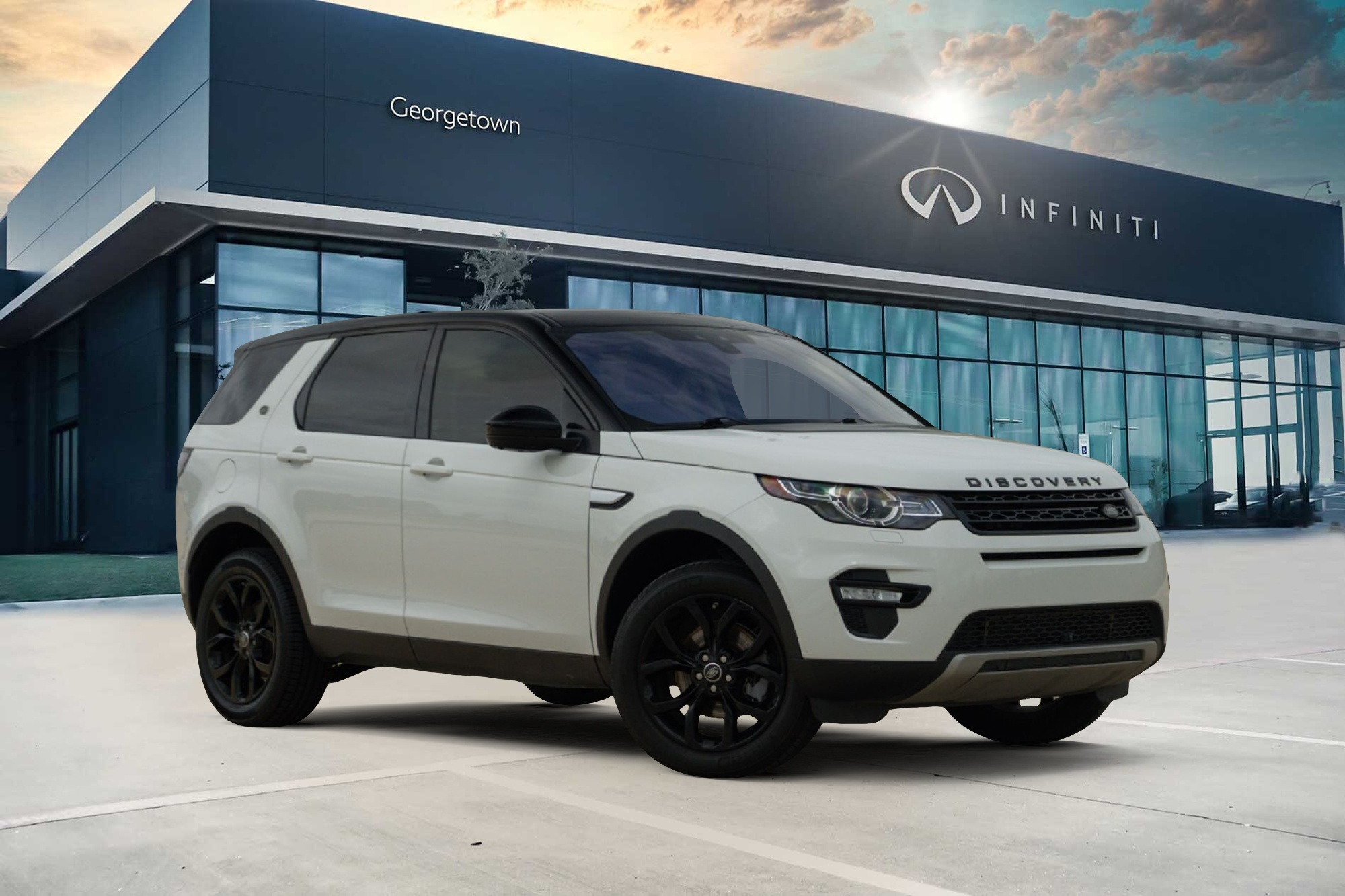 White 2017 Land Rover Discovery Sport HSE SUV / Crossover All-Wheel Drive 9-Speed Automatic