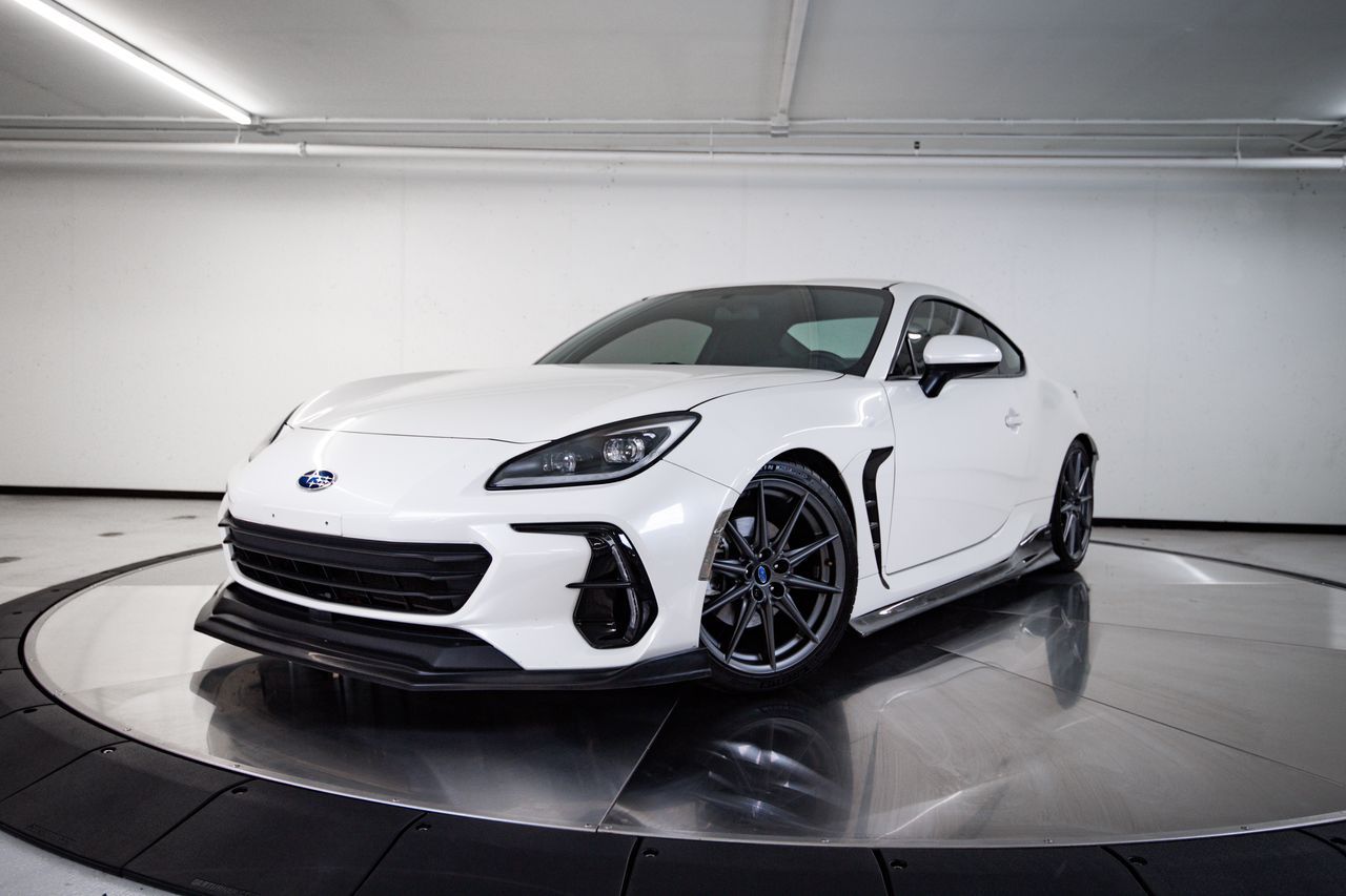 Crystal White Pearl 2023 Subaru BRZ Limited RWD Coupe Rear-Wheel Drive 6-Speed Manual