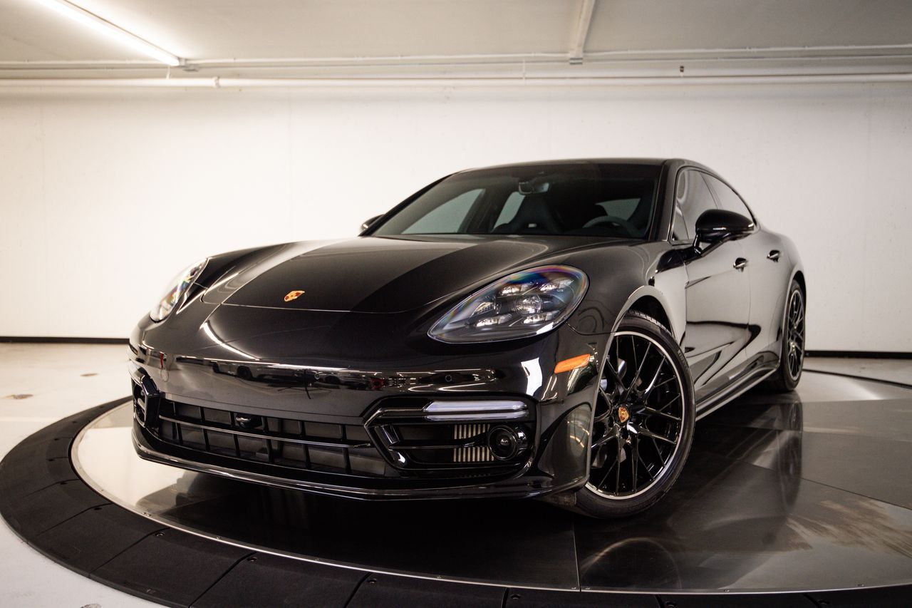Jet Black Metallic 2023 Porsche Panamera GTS AWD Sedan All-Wheel Drive 8-Speed Automatic