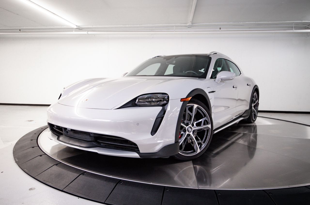 Chalk 2024 Porsche Taycan 4S Cross Turismo Wagon AWD Wagon All-Wheel Drive Automatic