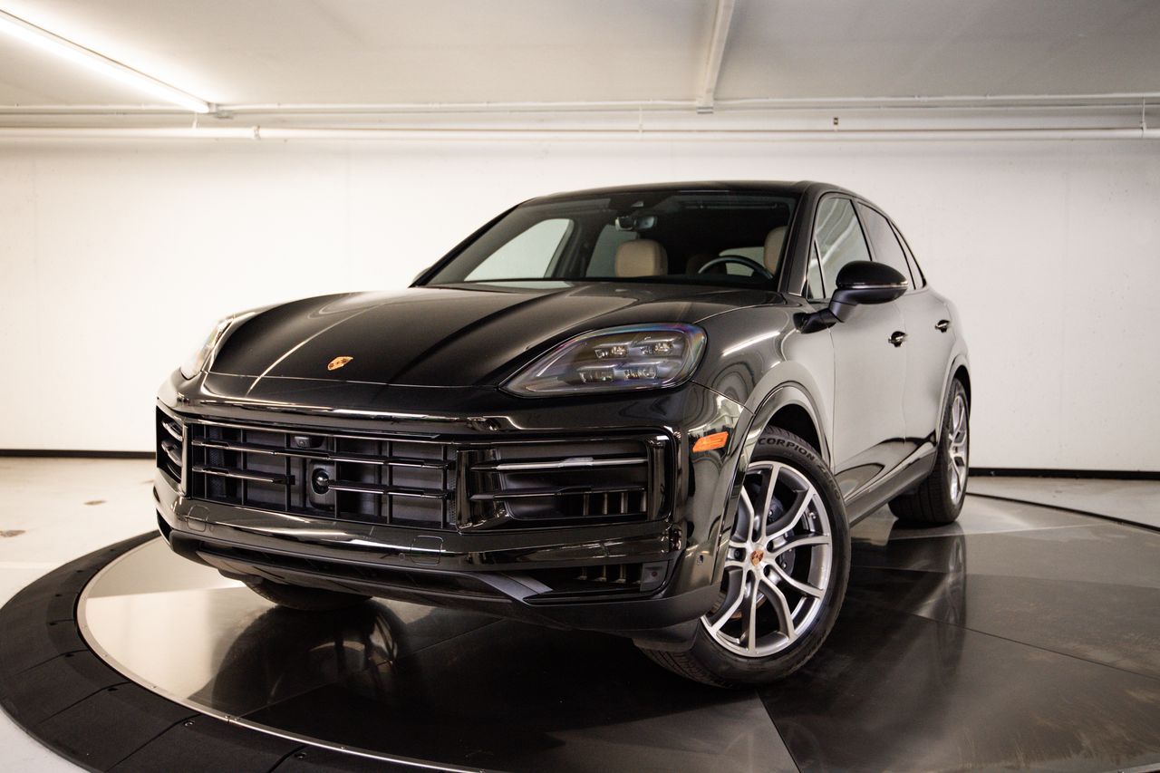 Chromite Black Metallic 2026 Porsche Cayenne AWD SUV / Crossover All-Wheel Drive 8-Speed Automatic