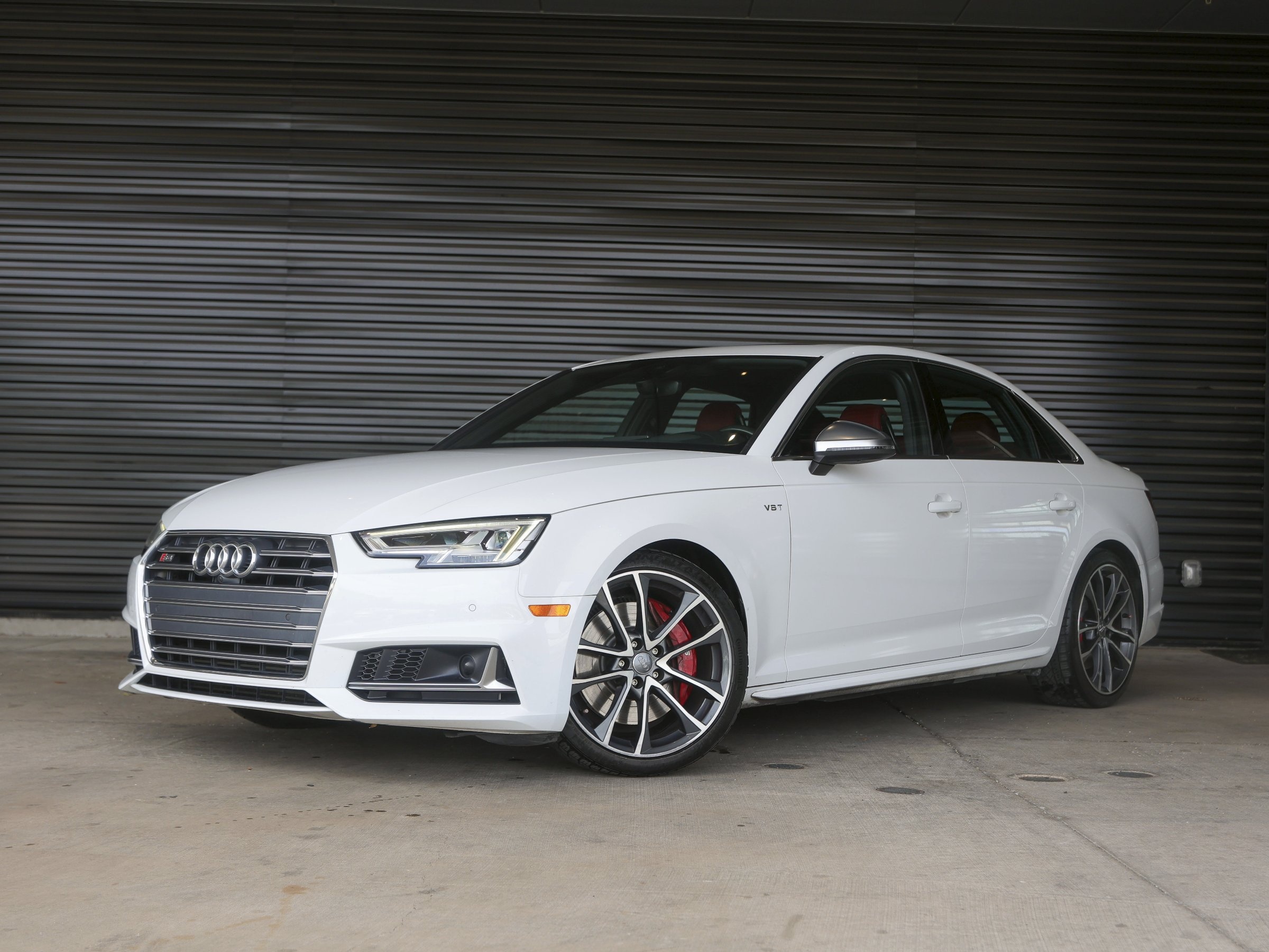 Ibis White 2018 Audi S4 3.0T quattro Prestige Sedan AWD Sedan All-Wheel Drive 8-Speed Automatic