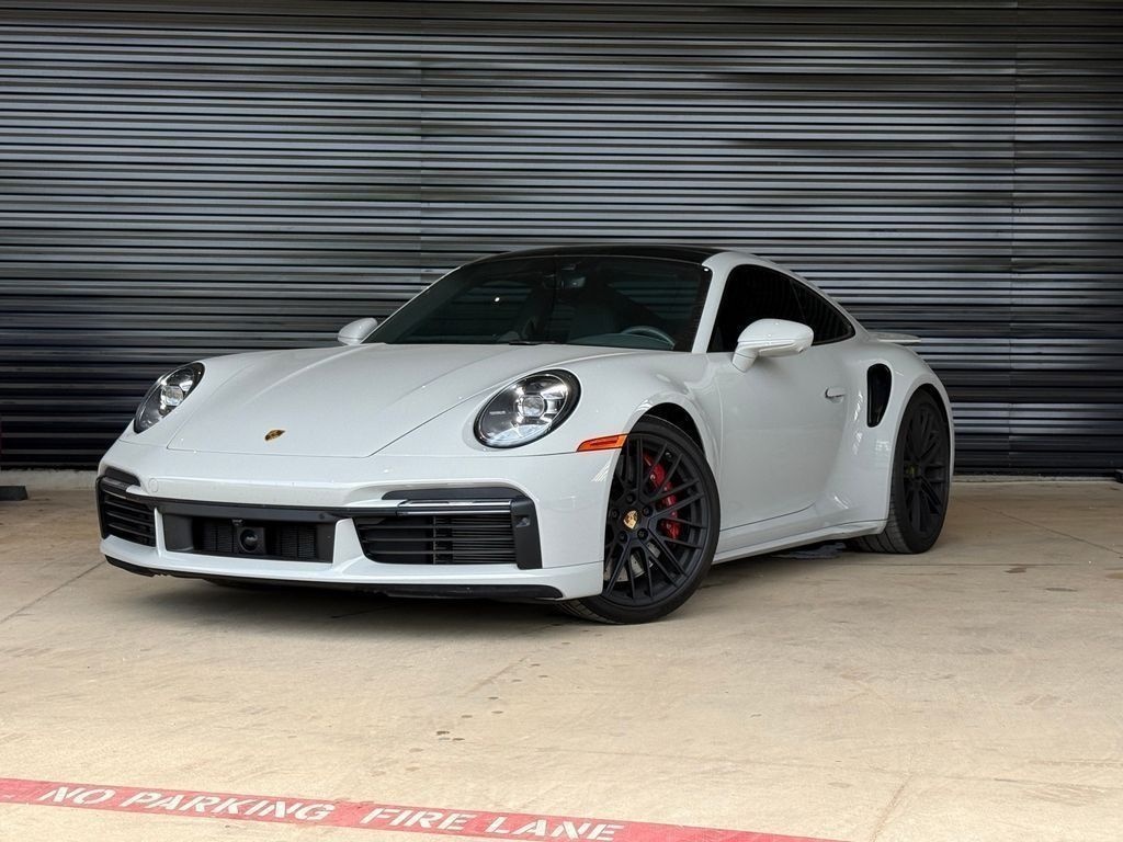 Chalk 2021 Porsche 911 Coupe All-Wheel Drive 8-Speed Automatic