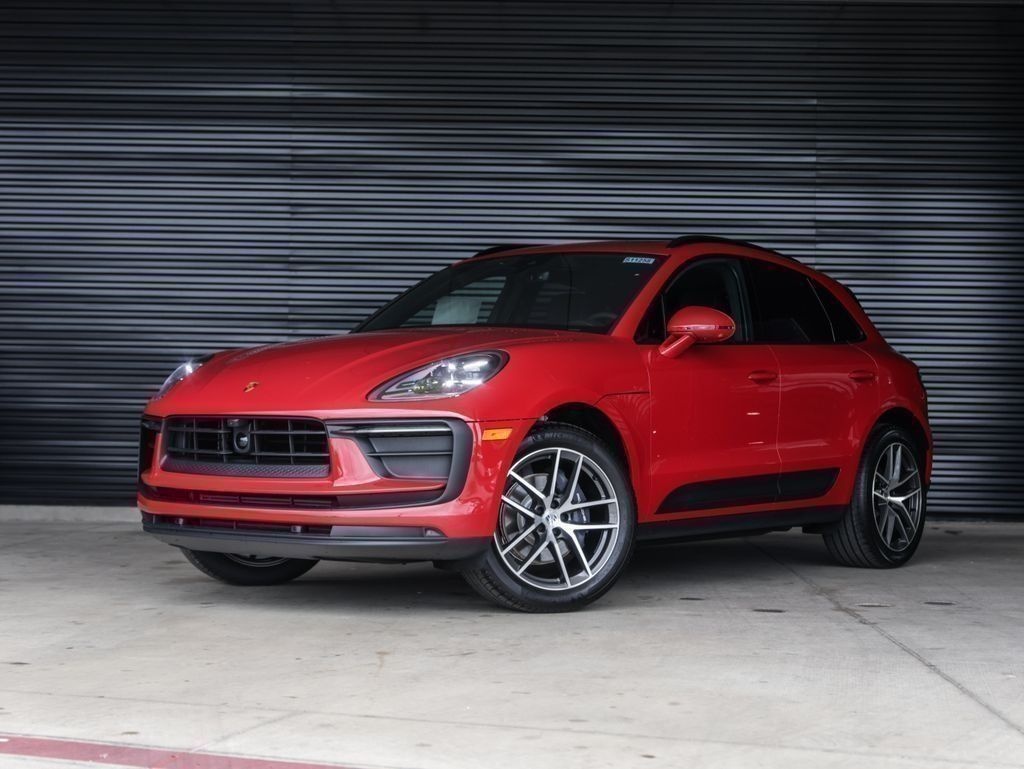 Carmine Red 2025 Porsche Macan SUV / Crossover 7-Speed Automatic