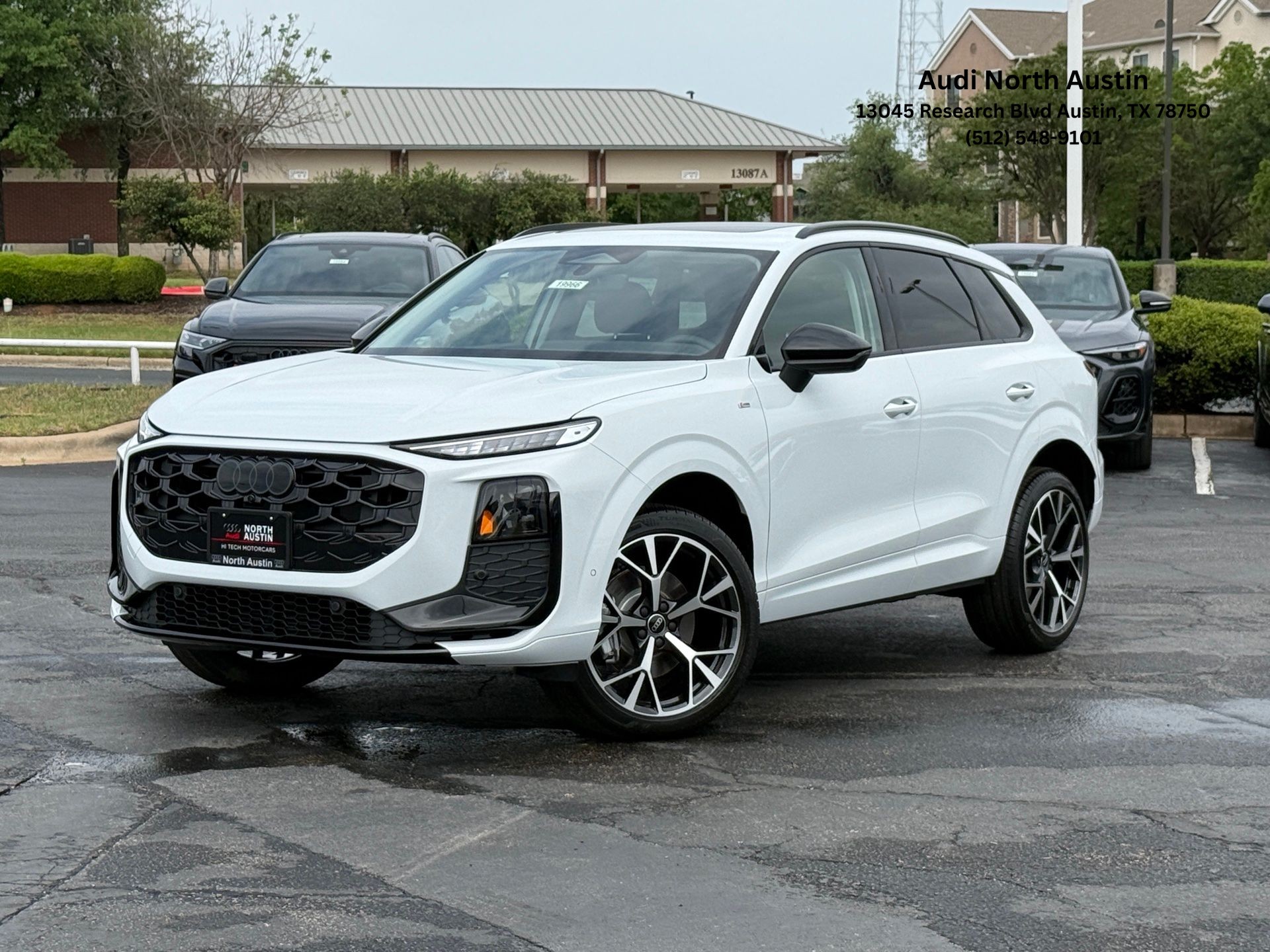 White 2026 Audi Q3 quattro S Line TFSI SUV / Crossover All-Wheel Drive 7-Speed Automatic