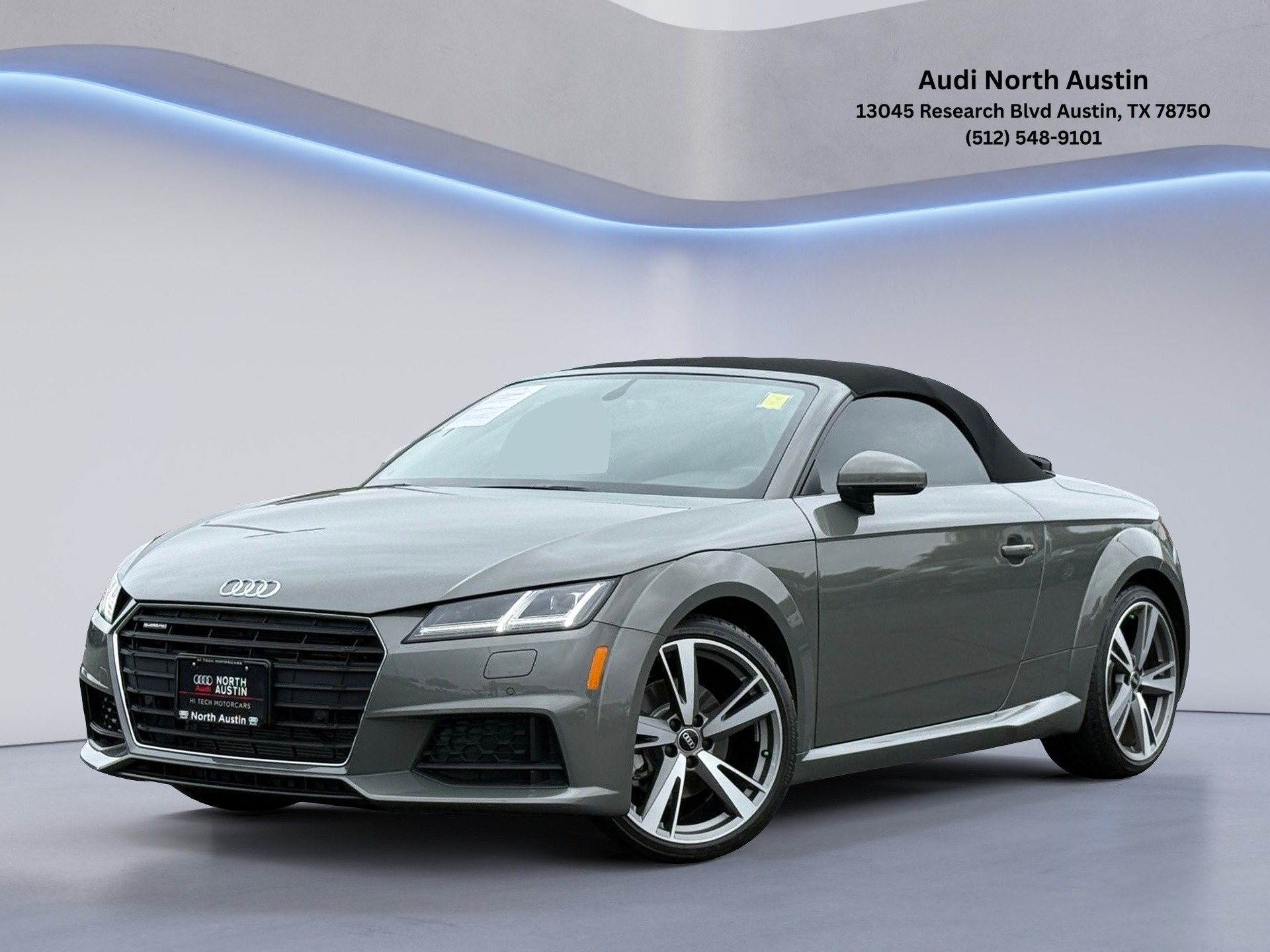 Chronos Gray Metallic/Black Roof 2023 Audi TT 2.0T quattro Roadster AWD Convertible All-Wheel Drive 7-Speed Automatic